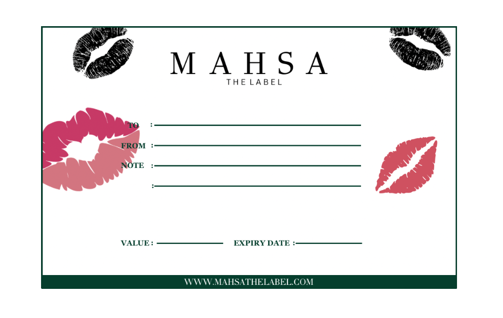 Mahsa E-Gift Card